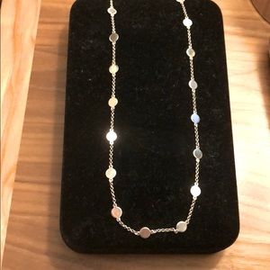 Silver Circle Necklace